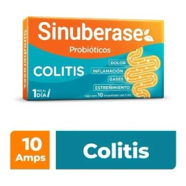 Sinuberase Probióticos 10 Suspensión Bacillus Clausii 4 Bill Sin Sabor                                                                                