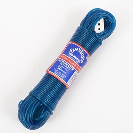 50M - Quality Everlasto 'Wyercentor' Steel Core Coloured Clothes/Washing Line 3.5mm Thick (BLUE)