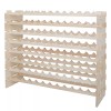 ZENY 96 Bottles Holder Wine Rack Stackable Storage 8 Tier