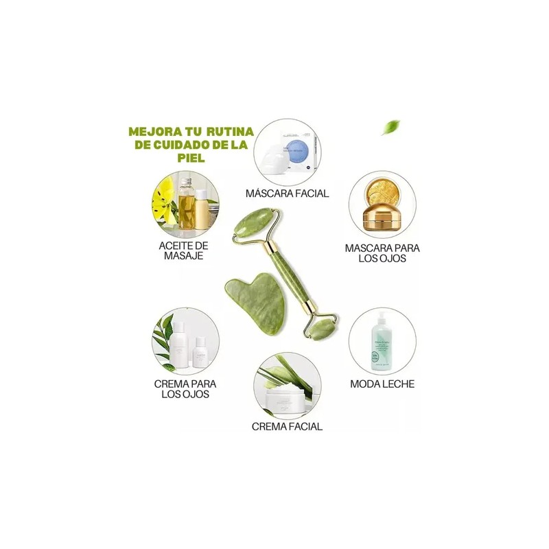 Rodillo Facial Jade Skincare Tonifica