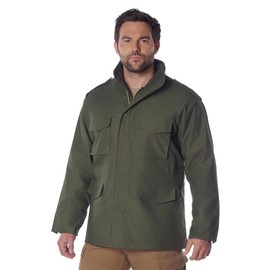 Rothco Field Jacket - All-Season Outdoor Weather Protection and Classic Style Coat, Olive Drab, M