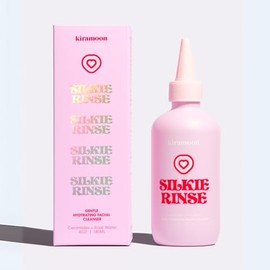 Kiramoon Limpiador Facial Silkie Rinse, Hidratante Y Suave, Para Piel Seca O Sensible. Desmaquillante Y Limpiador Facial Hidratante Con Ceramidas Y Es