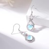 Infinity Dangle Earrings for Women 925 Sterling Silver Heart Love