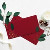 Christmas envelopes foil stars DIN C5