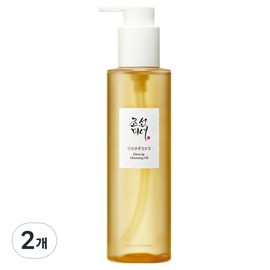 Joseon Beauty Ginseng Cleansing Oil, 210ml, 2 pieces / 조선미녀 인삼 클렌징 오일, 210ml, 2개