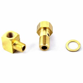 VMS Racing FITS HONDA ACURA 1 1/2" BLACK 100PSI FUEL PRESSURE GAUGE LIQUID FILLED 1/8 NPT