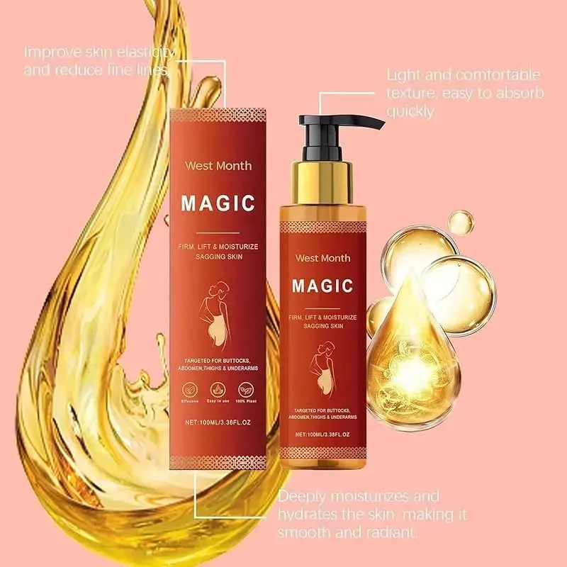 Aceite Corporal Mágico Aa Aceite Reafirmante, 3 Unidades