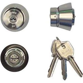 MIWA U9 Cylinder U9DZ.CY Door Thickness 33-42mm Replacement Cylinder Miwa Lock U9DZ Cylinder Application: DZ,BH,LD, With 3 Keys, Door Thickness Fits 33-42mm ST (Silver)