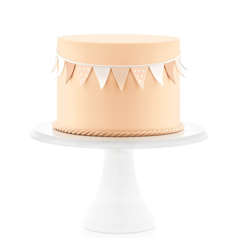 Satin Ice Fondant for Cake Decorating, Peach Petal (2 Pound)