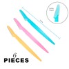 AKORD 12 Pcs Eyebrow Razor Shaper Shavers Trimmers Hair Removers