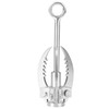 Grappling Hook, Grapple Hook Stainless Steel Claw Carabiner Stainless Steel