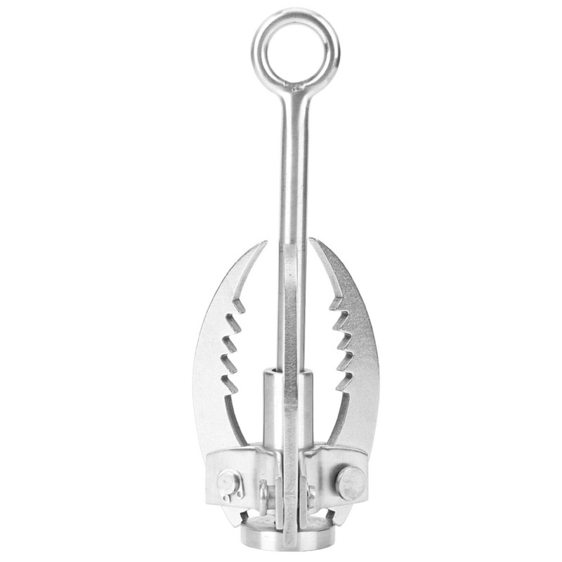 Grappling Hook, Grapple Hook Stainless Steel Claw Carabiner Stainless Steel