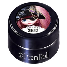 Prigel Gel Nail Mermaids Necklace 52, 0.1 oz (52 g), 0.1 oz (3 g), PREGEL x Blythe Collaboration Vol. 6 "Sally Salmaganti" Series, Color Gel, UV/LED Compatible