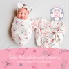 SINCERELY COZY Luxury Rayon from Bamboo Headband & Baby Swaddle