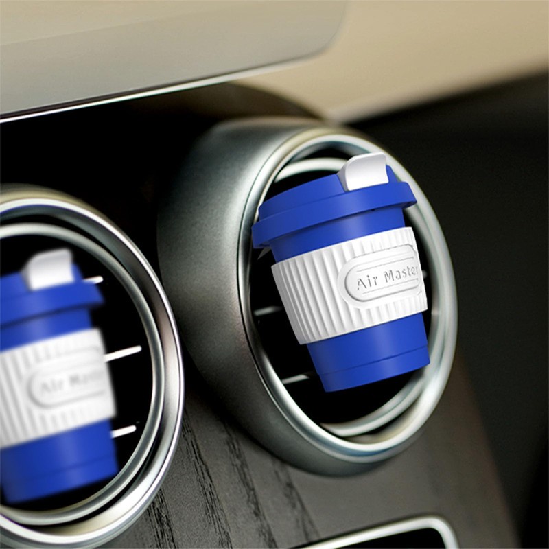 KOMMI Mini Creative Car Air Freshener Clip with 4 Pieces