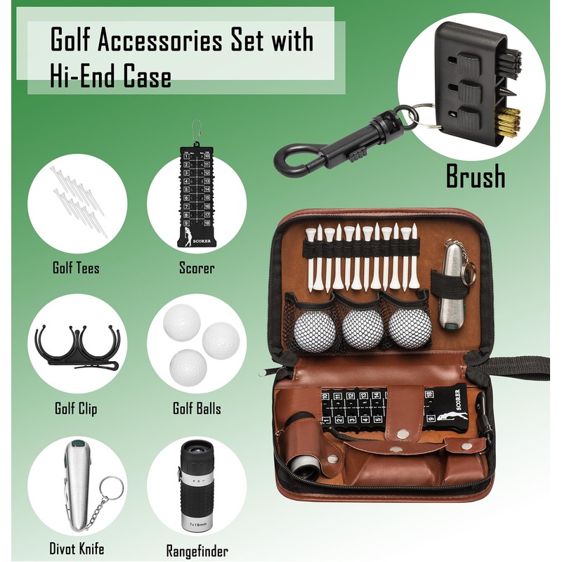 HIRQUITICKE Golf Gift Sets for Men & Women - Golf
