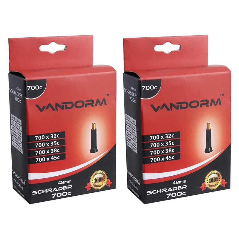 2 PACK Vandorm 700c x 32c - 45c Hybrid Bike