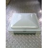 RA 14" x 14" White Replacement Vent Lid for Enclosed