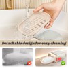 2Pcs Travel Soap Case, with Lid Leakproof Soap Container Portable