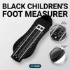 Hopzab Foot Measurer, Durable ABS Plastic Shoe Size Gauge, UK