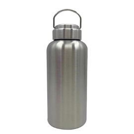 15/20/30/41/51 oz Water Bottle | 18/8 Metal Water Bottle | Non-insulated Single Wall Stainless Steel Water Bottle | Leakproof Water Bottle | Stainless Steel Water Bottles | Travel Water Bottle (41 oz)
