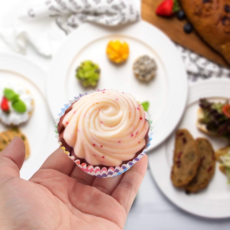 600 Pcs Cupcake Baking Muffin Cupcakes Paper Wrappers Cases Liners,