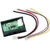 A-DIGISHUO 2Pcs 0.28" Digital Voltmeter and Ammeter|0.28 Inch 3-Digit Blue+Red