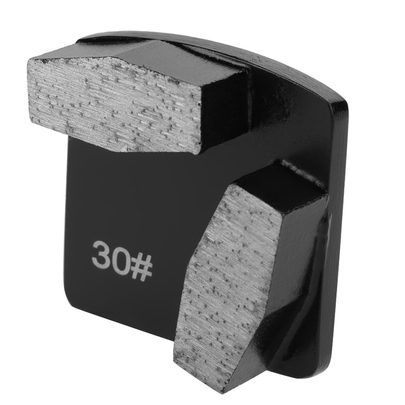 Grit 30 Medium Bond Trapezoid Diamond Concrete Grinding Pad Grinding