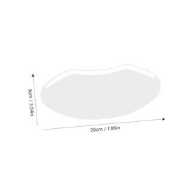 Gatuida 30Pcs Facial Shield for Haircut Hairdressing Face Protectors Transparent Eye Covers for Salons Prevent Hair Dye Stains Debris Essential Haircut Accessories