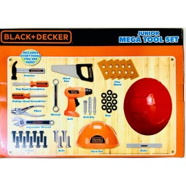 Jakks Pacific Black & Decker Junior Mega 42 Tools & Accessories Set Age 3 & Up