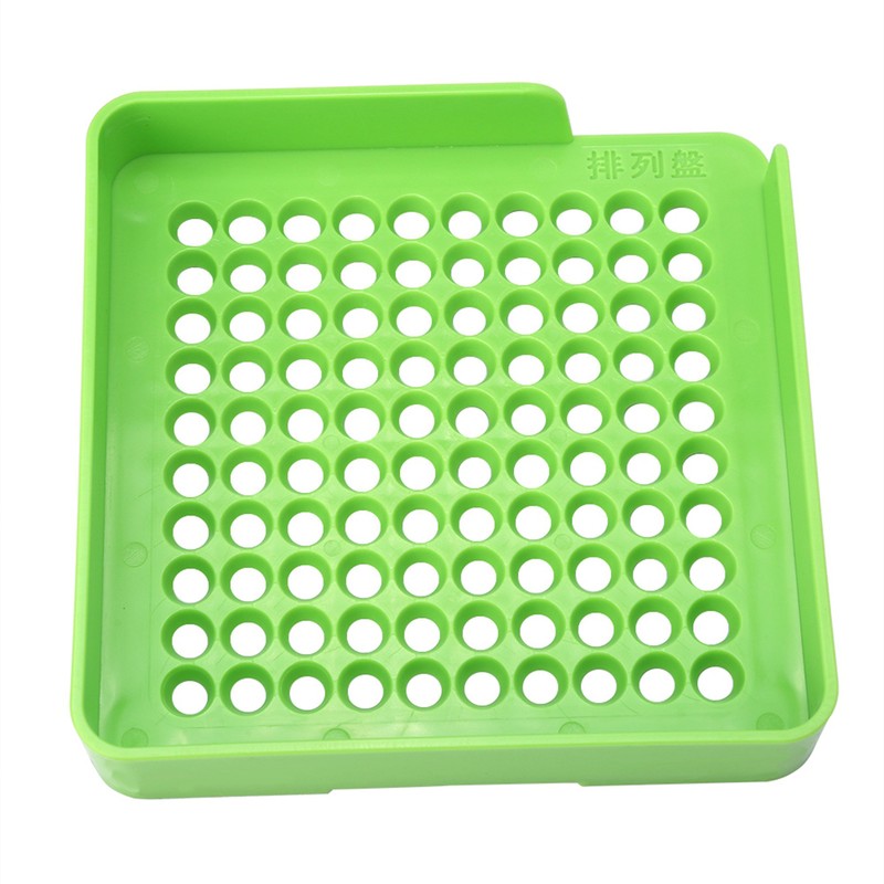 Plastic 100Holes 0# Capsule Powder Filler Plate Manual Filling Machine
