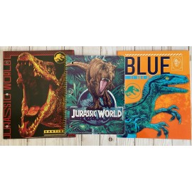 Universal Studios Jurassic Park World 2 Folders + Spiral Notebook Dinosaur School Supplies New Kid