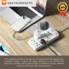 Maíz Multicontacto Cargador Usb Barra Supresor Picos Escritorio