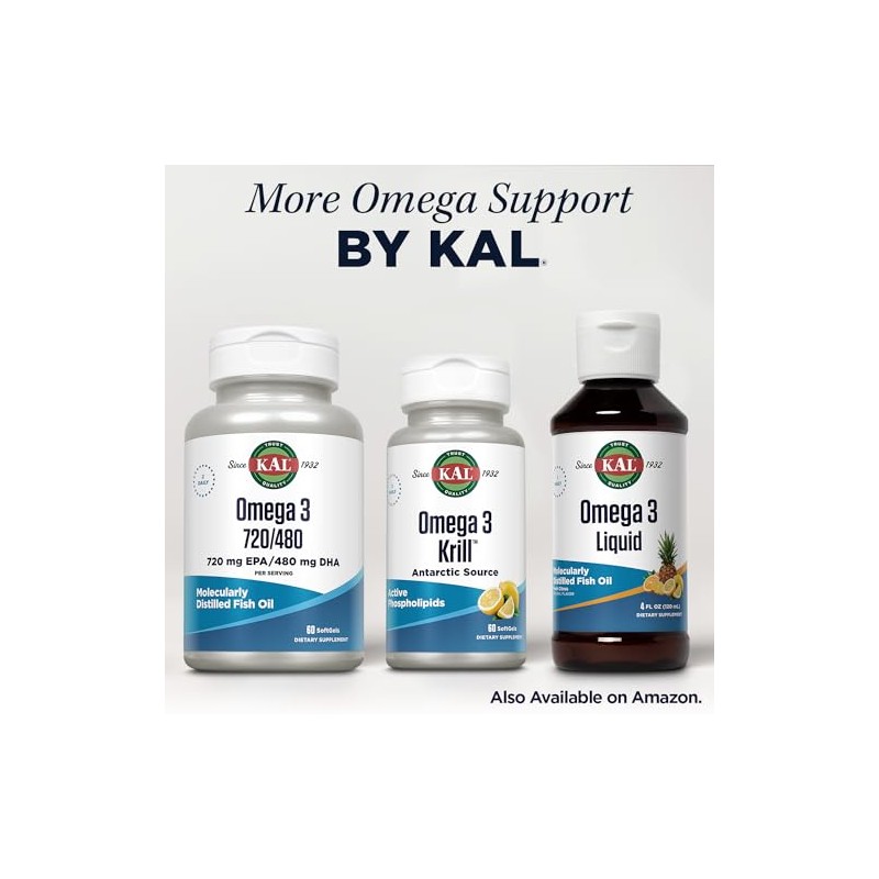 Kal Ultra Omega 3-6-9 -- 100 Softgels by Kal