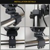Audak 1 Pair Aluminum Mounting Bracket Kit Tube Clamp for