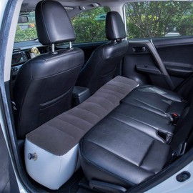 Yixintech Car Sleeping Mat, Rear Seat Cushion, Gap Pad, Air Bed, Sleeping in Car, Outdoor, Camping Mat, Disaster Prevention Goods, Car Supplies (Gray)