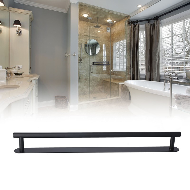 Towel Rack 304 Stainless Steel Single Rod Adhesive Towel Holder