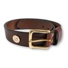 Shotgun Shell Concho Mens Belt Full Grain Cowhide Leather Western