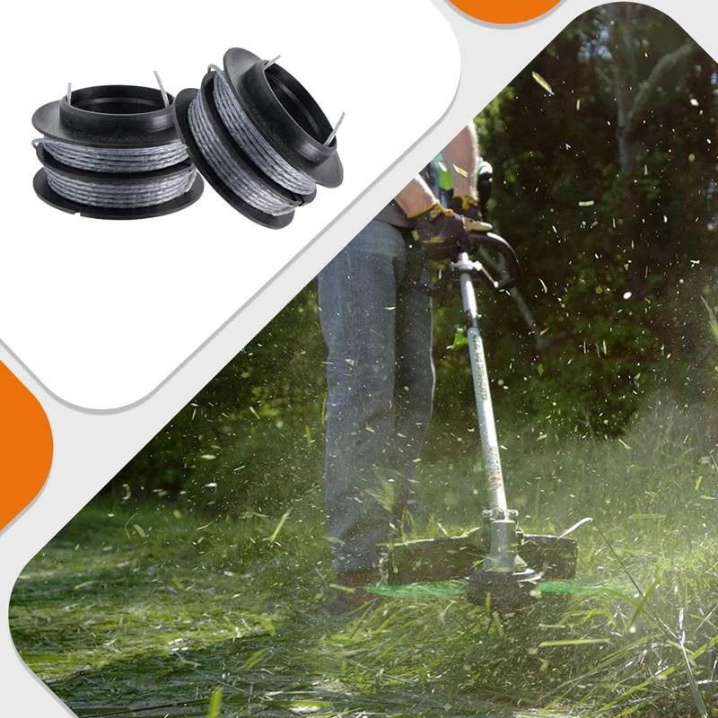 Replacement Spool 0.080" 30 ft Dual Line Compatible with Toro