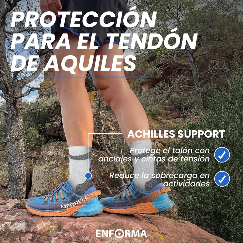 Enforma® Achilles Supports Your New Favorite Socks for Running, Paddling