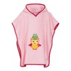 Playshoes Unisex Kinder Frottee-poncho Bademantel Handtuch, Eule, L Ab Ca.