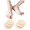 HappyHome Foot Protection Pads, Toe Socks, Foot Cushion, 4 Pieces,