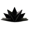 Fanxyware Star Shaped Origami Dinner Napkins in Black (Disposable) -