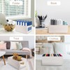 XIKAYA Wardrobe Storage Boxes - Foldable Fabric Storage Cube with