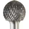 Drill America SD-6 Carbide Burr/Rotary File Ball-End Double Cut for