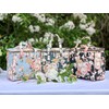 Kwang Min Floral Insulated Lunch Bag for Women,Reusable Lunch Box,Large