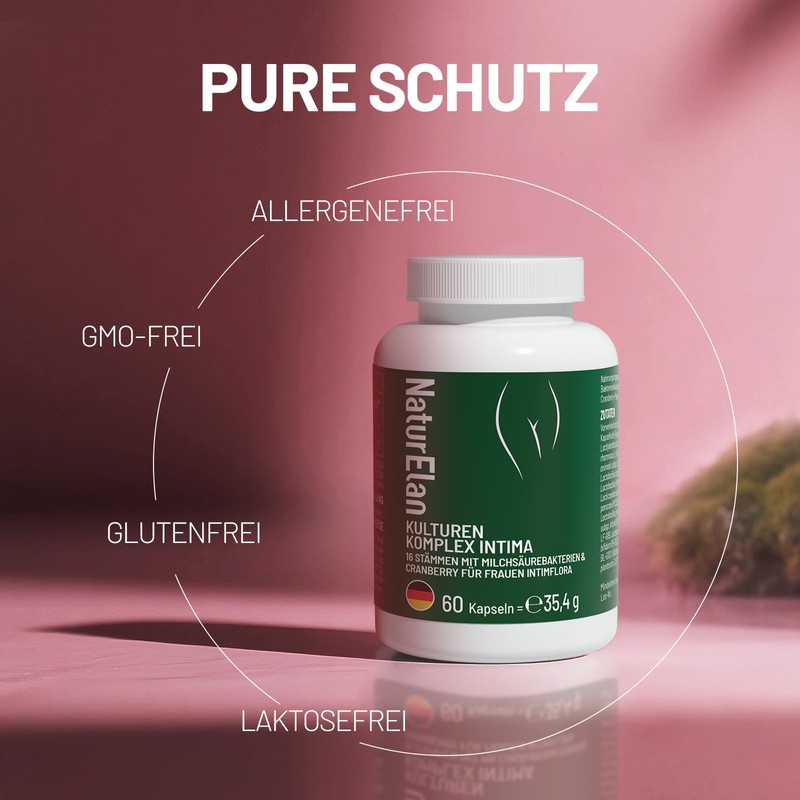 Probiotics for Women - 16 Bacterial Strains with Cranberry Fruit