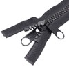 MebuZip DPBLK Pack of 2 152 cm #10 Plastic Zip