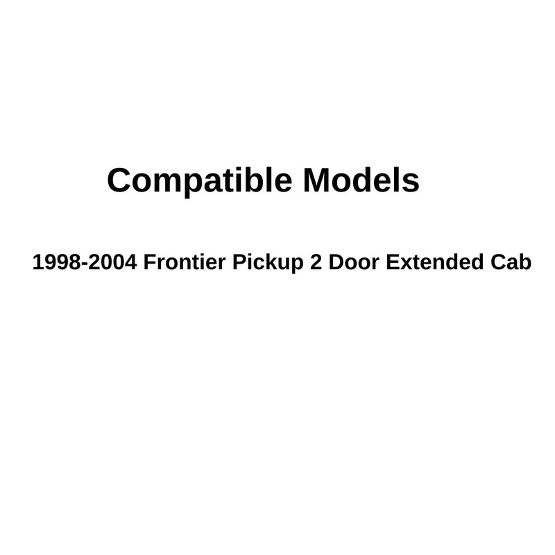 Passenger Right Side Quarter Glass Quarter Window Compatible with Nissan