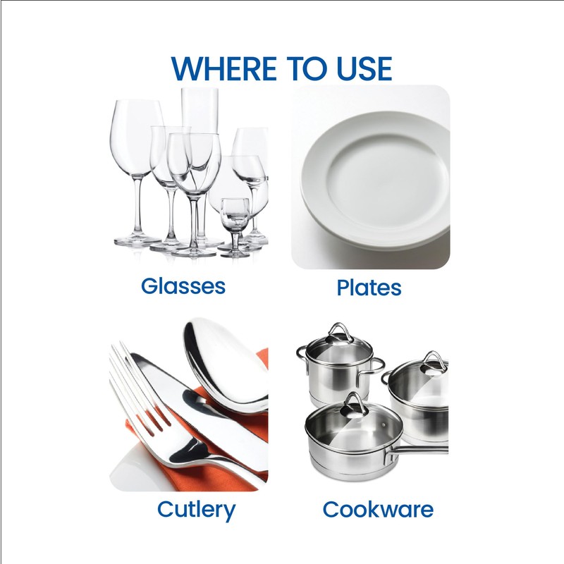 White Magic Eco Cloth Tea Towel (Pack of 3), 50